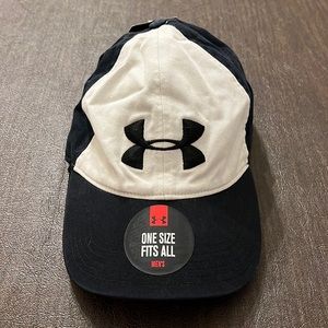 Under Armour HeatGear Charged Cotton Hat | Black & White | Men’s One Size